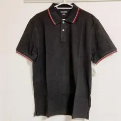 Amazon Essentials ポロシャツ スリムフィット ブラック L