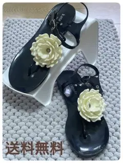 kate spade new york フラワー ラバーサンダル23.0のサムネイル