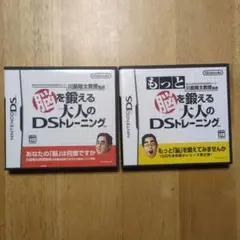 任天堂DS 脳を鍛える大人のDSトレーニング 2本セット