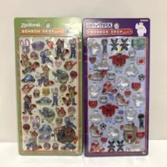 【正規品】ボンボンドロップシール　ベイマックス　ズートピア　2枚セット