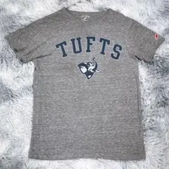 LEAGUE【S】半袖Tシャツ　グレー　小さいサイズ　ユニセックス　薄手