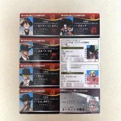 ONE PIECE パロディカード 社員証 免許証 セット