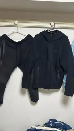 ブラックジャージ上下