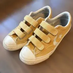 CONVERSE イエロー ベルクロ スニーカー