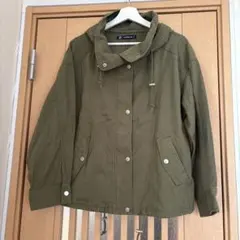★as know as ★オリーブ ミリタリージャケット★M