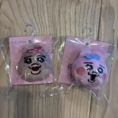 おぱんちゅうさぎ ぬいぐるみヘアクリップ 2種セットのサムネイル
