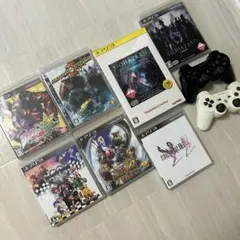 プレステ3カセット7枚コントローラー２つ