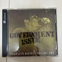 ガバメントイシュー　「コンプリート　ヒストリー　ボリューム　ワン」