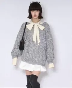 loinnuit / loose volume 2way knit