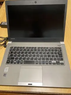 Toshiba ノートPC シルバー マウス付き - メルカリ