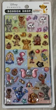 国内正規品　ディズニー　クラシック　ボンボンドロップシール　ボンドロ