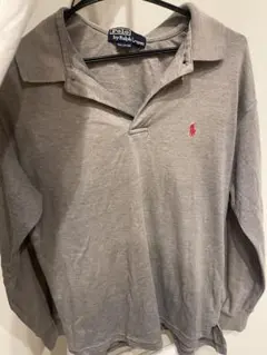 Polo by Ralph Lauren グレー 長袖ポロシャツ