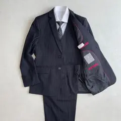 MINEKA ネイビー ストライプ スーツ セット