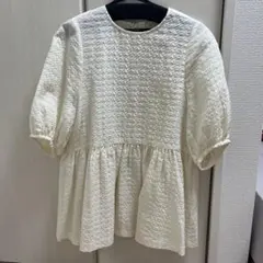 『UNITED ARROWS』エアリージャガードペプラム9slブラウス UNITED ARROWS（ユナイテッドアローズ）の「エアリージャカード