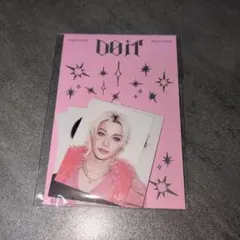 4【匿名配送】straykids DO IT IDフォト ステッカー