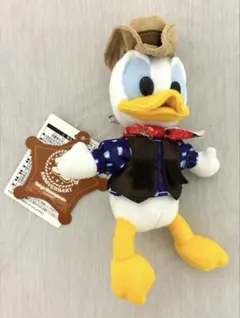 東京ディズニーランド33周年　ドナルド　ぬいぐるみバッジ