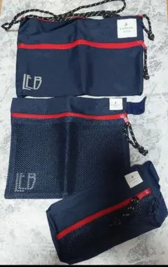 ランバン オン ブルー☆LANVIN☆サコッシュ&メッシュポーチセット☆スマート