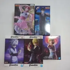 HUNTER×HUNTER クラピカ キルア クロロ フィギュア 5体セット