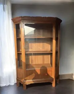 たーちゃん様専用❣️アンティーク家具 本棚 キュリオケース キャビネット 店舗什器