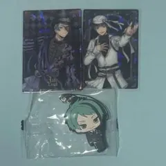ツイステ ジェイド カード＆ラバーマスコット