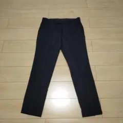 (美品)ユニクロ　感動パンツ　黒　ウエスト85cm　レングス76cm