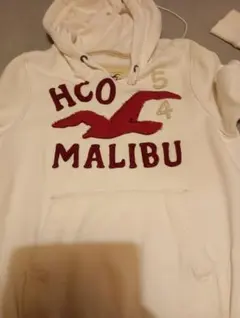 Hollister パーカー ホワイト Lサイズのサムネイル