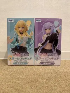 ぶいすぽっ！ 藍沢エマ 紫宮るな GiGO限定 スケールフィギュア 2点セットB