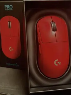 Logitech G PRO Superlight レッド