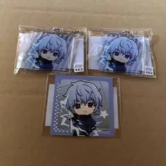 神之塔　アクリルキーホルダー 缶バッジ　くじ　まるくじ クンアゲロアグネス 神之塔 アクリルキーホルダー 缶バッジ くじ まるくじ クン