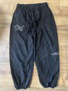 9090 スウェット　9090girl グリッター　ラメ　スパンコール