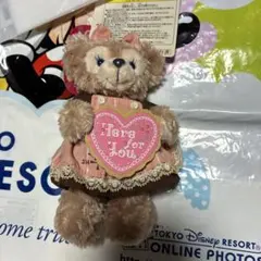 シェリーメイ　バレンタイン　ぬいぐるみバッチ