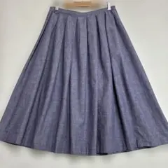 Mademoiselle NON NON フレアスカート 刺繍　【B426】のサムネイル