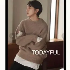 TODAYFUL Brush Over knit ニット セーター アルパカ混