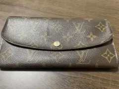 Louis Vuitton モノグラム 長財布 ブラウン/ピンク