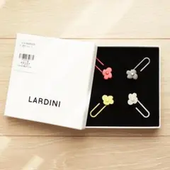 新品未使用 ラルディーニ 新型 ブートニエール ラペルピン 4色セット 正規品