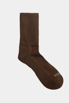 【VIBSOX】RIB SOCKS　BROWN