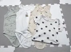 ベビー肌着セット cm未満 4点セット