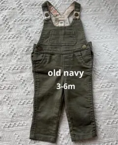 ベビー ボトムス オーバーオール 60 カーキ oldnavy オールドネイビー