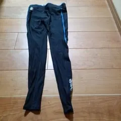 SKINS コンプレッションタイツ ブラック ブルーのサムネイル
