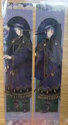 オクタ　ツイステ ジェイド フロイド ブルームバースデー 特典 クリアしおり