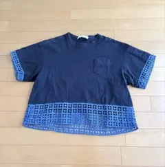 サカイラックsacai luck ネイビートップス　１のサムネイル