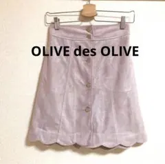 美品❤️　 OLIVE des OLIVEミニスカート　スエード