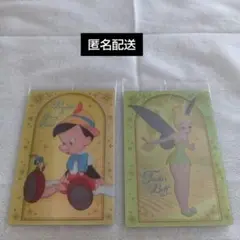 ディズニー　ウエハース　ピノキオ、ティンカーベル