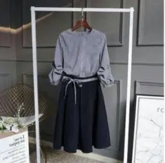 【新品未使用】ギンガムチェックセットアップ