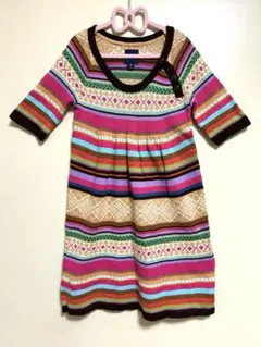 ギャップキッズ　ニット　ワンピース　チュニック　セーター　140cm