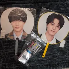 King & Prince うちわ 2点セット＆ペンライト