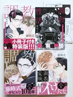 「 調教性活 / 調教相愛 / 調教愛執 」3冊セット