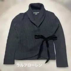 Ralph Lauren ブラックカーディガン