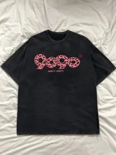 り*ご様 9090 プリントNINETY NINETY 9090ロゴTシャツ 夏のサムネイル
