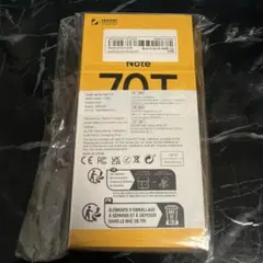 realme Note 70T 本体 Beach Gold 4gb 256gbのサムネイル